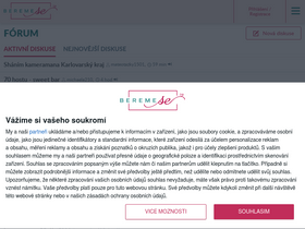 'beremese.cz' screenshot