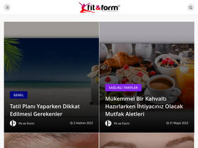 'fitveform.com' screenshot