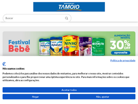 'drogariastamoio.com.br' screenshot