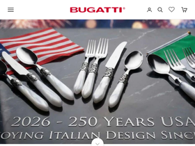 casabugattiusa.com homepage screenshot