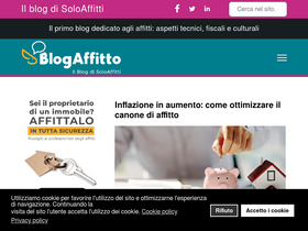 'blogaffitto.it' screenshot