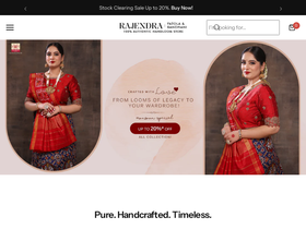 rajendra.co homepage screenshot