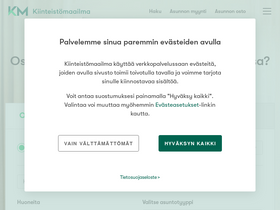'kiinteistomaailma.fi' screenshot