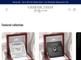 Cherishthese website screenshot