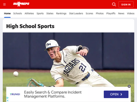 'maxpreps.com' screenshot