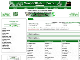 'worldofislam.info' screenshot