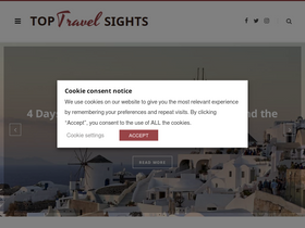 'toptravelsights.com' screenshot