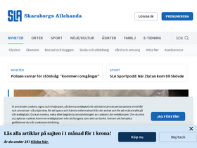'sla.se' screenshot