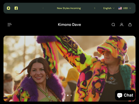 thekimonodave.com homepage screenshot