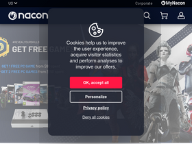 'nacongaming.com' screenshot