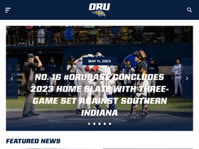 'oruathletics.com' screenshot
