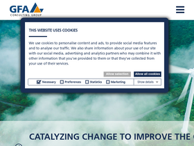 'gfa-group.de' screenshot