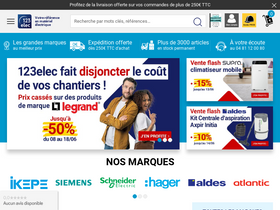 '123elec.com' screenshot