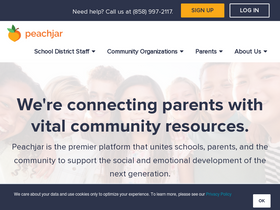 'peachjar.com' screenshot