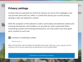 'bosch.us' screenshot