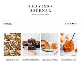 'cravingsjournal.com' screenshot