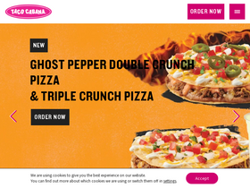 'tacocabana.com' screenshot
