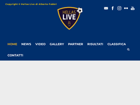 'hellaslive.it' screenshot