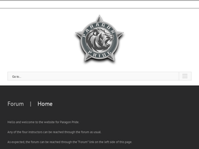 'paragonpride.com' screenshot