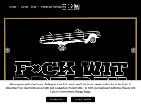 'interscope.com' screenshot