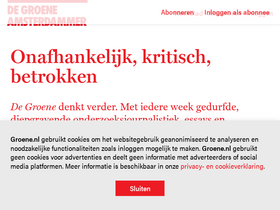 'groene.nl' screenshot