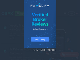 'cashbackforex.com' screenshot