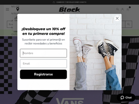 'blockstore.cl' screenshot