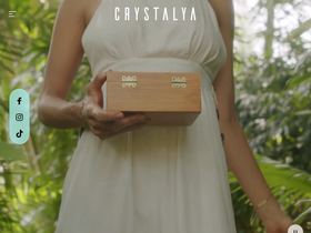 crystalya.com homepage screenshot