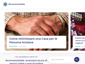 'recensioneitalia.it' screenshot