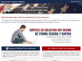 'visasolicitud.com' screenshot