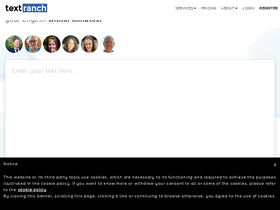 'textranch.com' screenshot