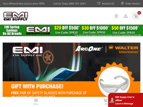 'emisupply.com' screenshot