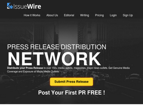 'issuewire.com' screenshot