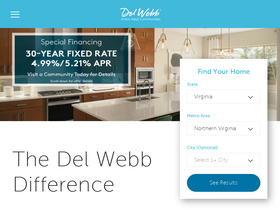 'delwebb.com' screenshot
