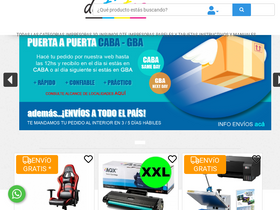 'detintas.com.ar' screenshot