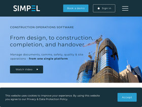 'projectsimpel.com' screenshot