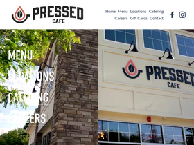 'pressedcafe.com' screenshot