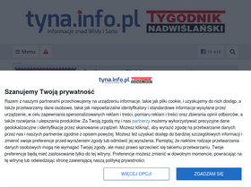 'tyna.info.pl' screenshot