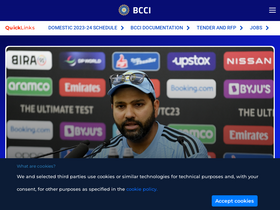 'bcci.tv' screenshot
