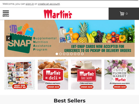 'martinsgroceriestogo.com' screenshot