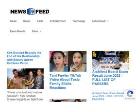 'newsfeed.ph' screenshot