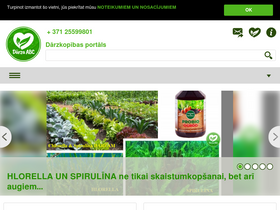 'darzaabc.lv' screenshot