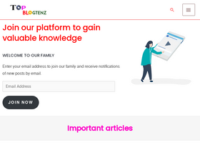 'topblogtenz.com' screenshot