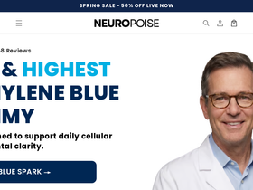 Neuropoise homepage screenshot