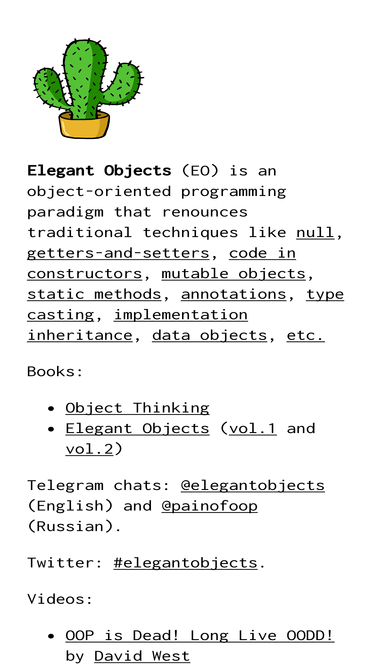 elegantobjects.org