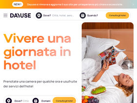 'dayuse-hotels.it' screenshot