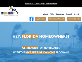 'mysafeflhome.com' screenshot