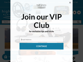 'highplainsprospectors.com' screenshot