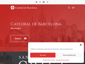 'catedralbcn.org' screenshot