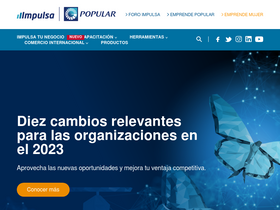 'impulsapopular.com' screenshot